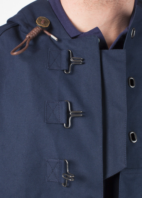 Men's Nigel Cabourn Motorbike Army Coat - Navy Men's Nigel Cabourn Motorbike Army Coat - Navy