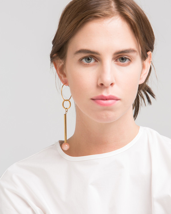Rue Elensio earring in pink Rue Elensio earring in pink