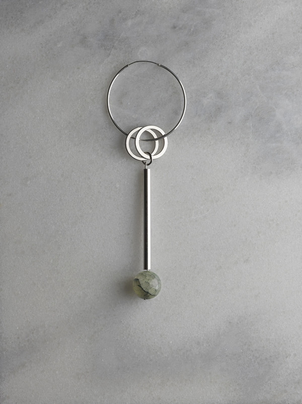 Rue Elensio earring in sage Rue Elensio earring in sage