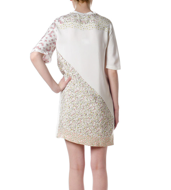 3.1 Phillip Lim T-Shirt Dress with Twisted Placket 3.1 Phillip Lim T-Shirt Dress with Twisted Placket