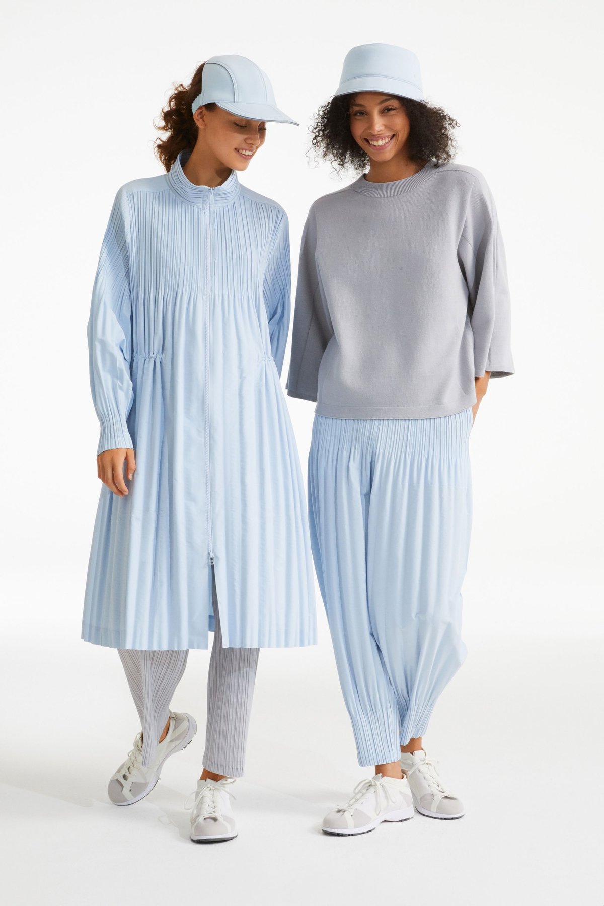 Pleats Please by Issey Miyake Sprout Knit - Grey