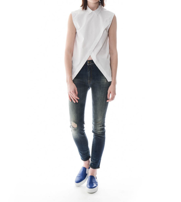 Dion Lee Trace Sleeveless Shirt Dion Lee Trace Sleeveless Shirt