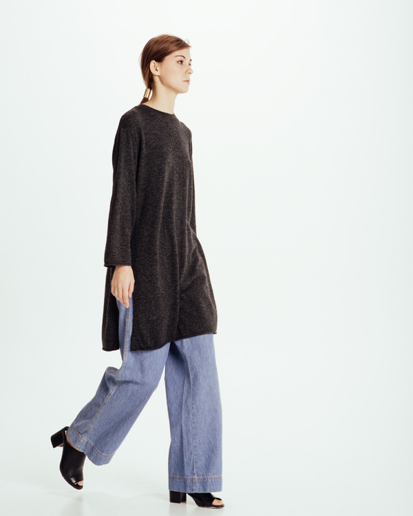 Achro Long Sweater With Slits Achro Long Sweater With Slits