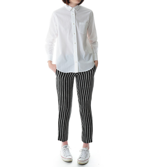 Sacai Luck Pleated Back Blouse Sacai Luck Pleated Back Blouse