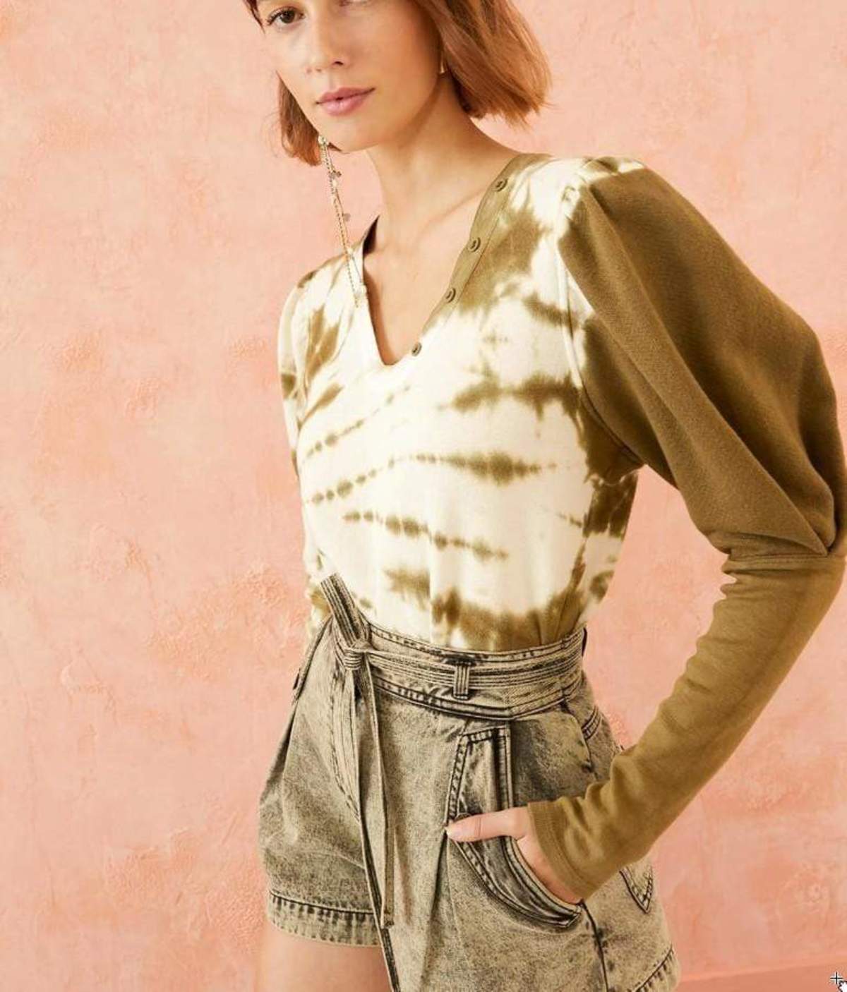 Ulla Johnson Jude Pullover - Olive Tie 