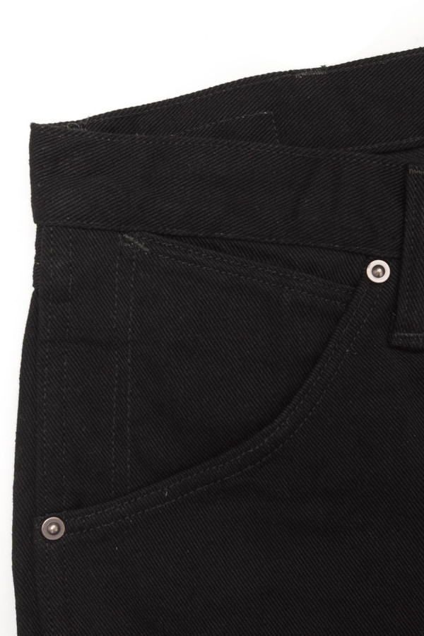 Men's Shuttlenotes Five Truckers Pants Black Denim Men's Shuttlenotes Five Truckers Pants Black Denim