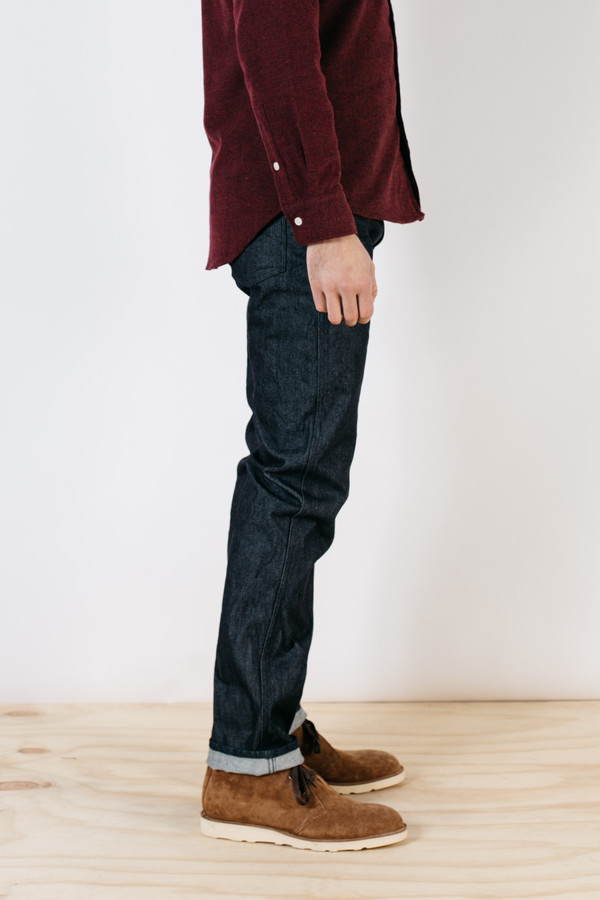 Shuttlenotes Five Truckers Pants Indigo Denim Shuttlenotes Five Truckers Pants Indigo Denim