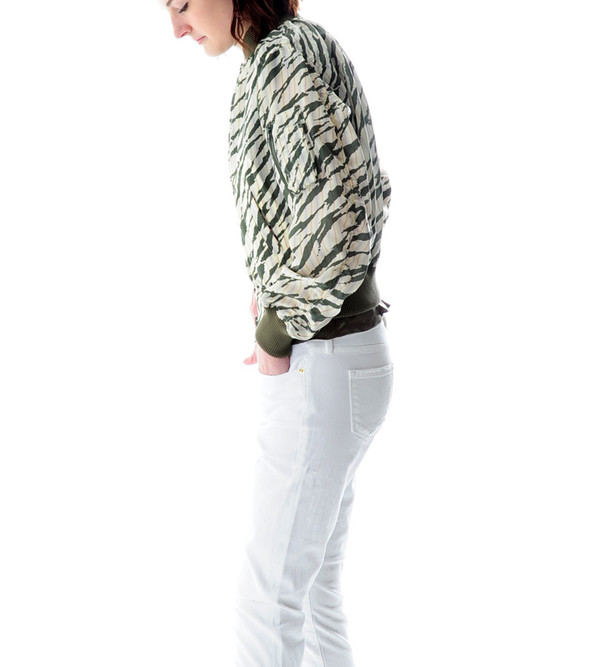 Sacai Luck Zebra Bomber Jacket Sacai Luck Zebra Bomber Jacket
