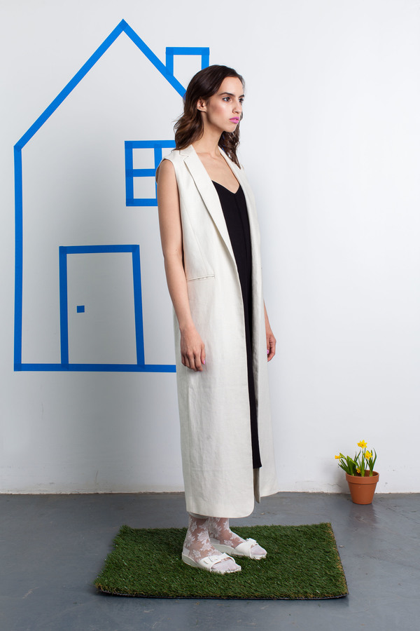 Nomia Long Slit Vest Nomia Long Slit Vest