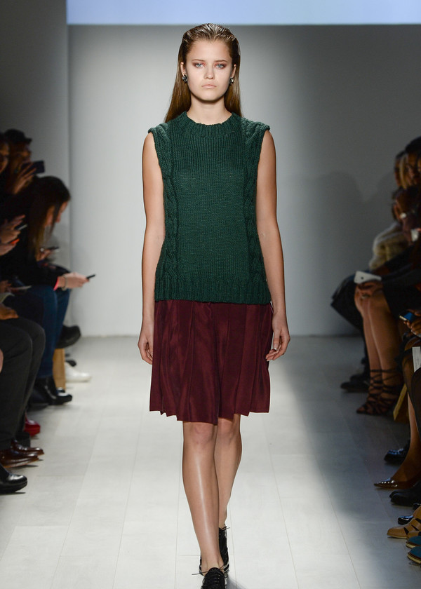 Malorie Urbanovitch Cable Knit Tank Malorie Urbanovitch Cable Knit Tank