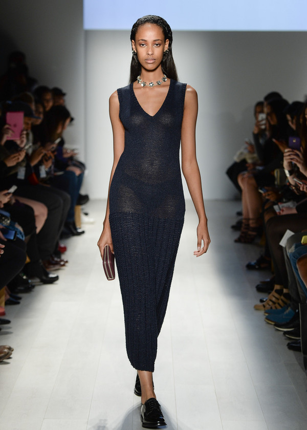 Malorie Urbanovitch Hand Knit Drop Waist Dress Malorie Urbanovitch Hand Knit Drop Waist Dress