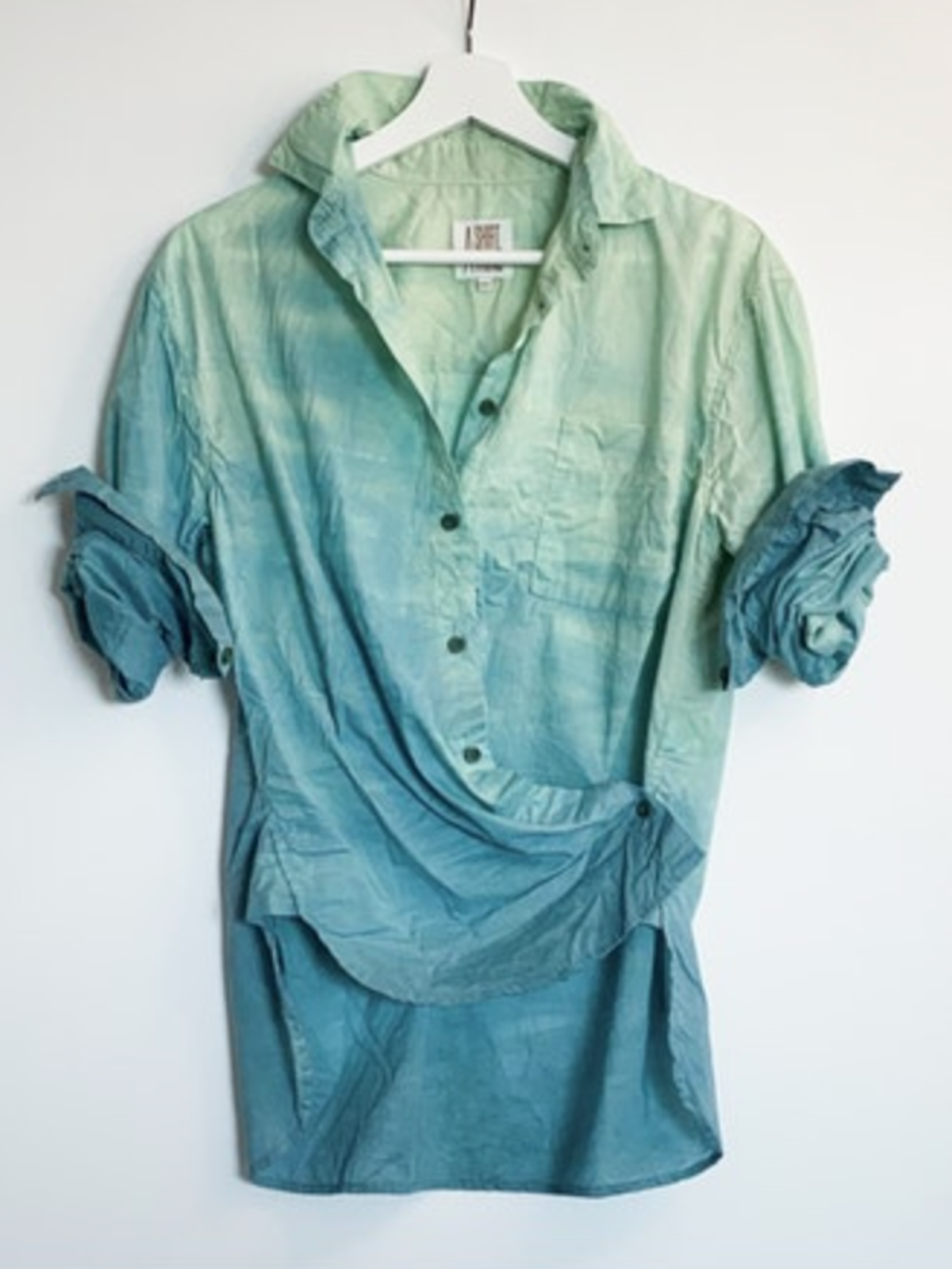 A Shirt Thing Duke Cotton Shirt - Ocean 