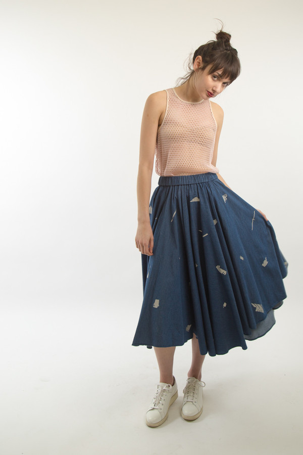 Starstyling Shreddy Long Skirt Starstyling Shreddy Long Skirt