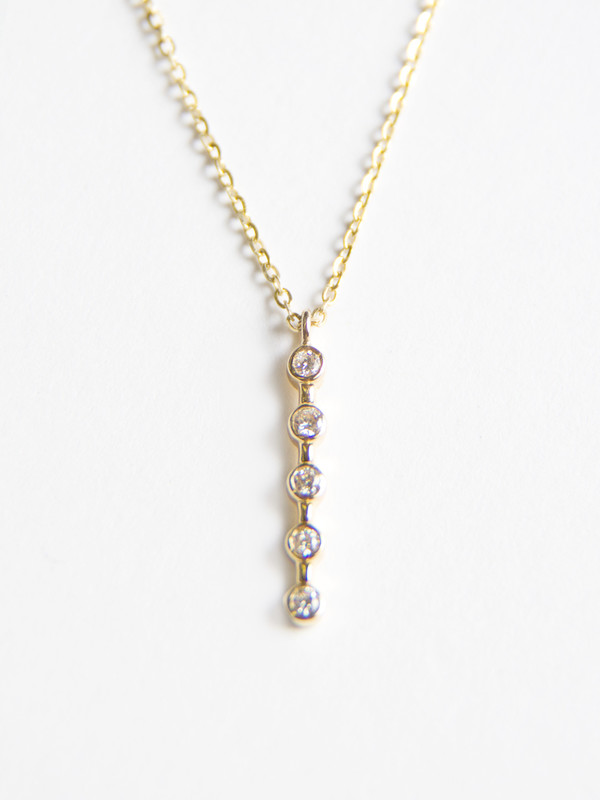 Vale Lunette Stick Necklace Vale Lunette Stick Necklace