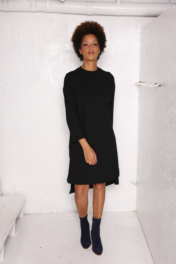 Intentionally Blank MILLET DRESS Black Intentionally Blank MILLET DRESS Black