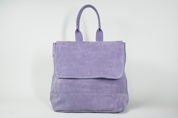 Clyde Room Backpack in Lavender Suede Clyde Room Backpack in Lavender Suede