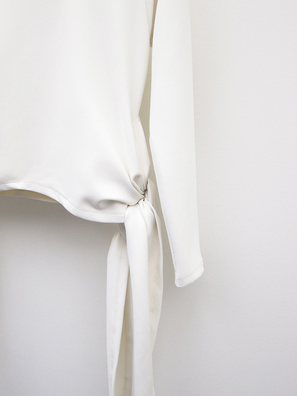Gauntlett Cheng Baby Skin Wrap Top Gauntlett Cheng Baby Skin Wrap Top