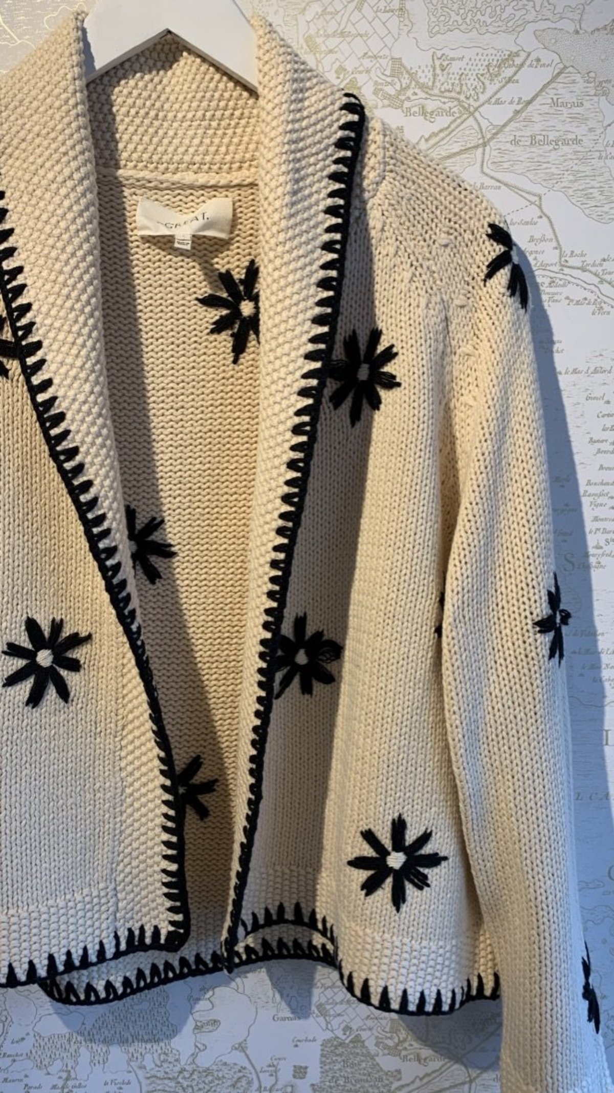 Lodge Daisy Cardigan - cream | Garmentory