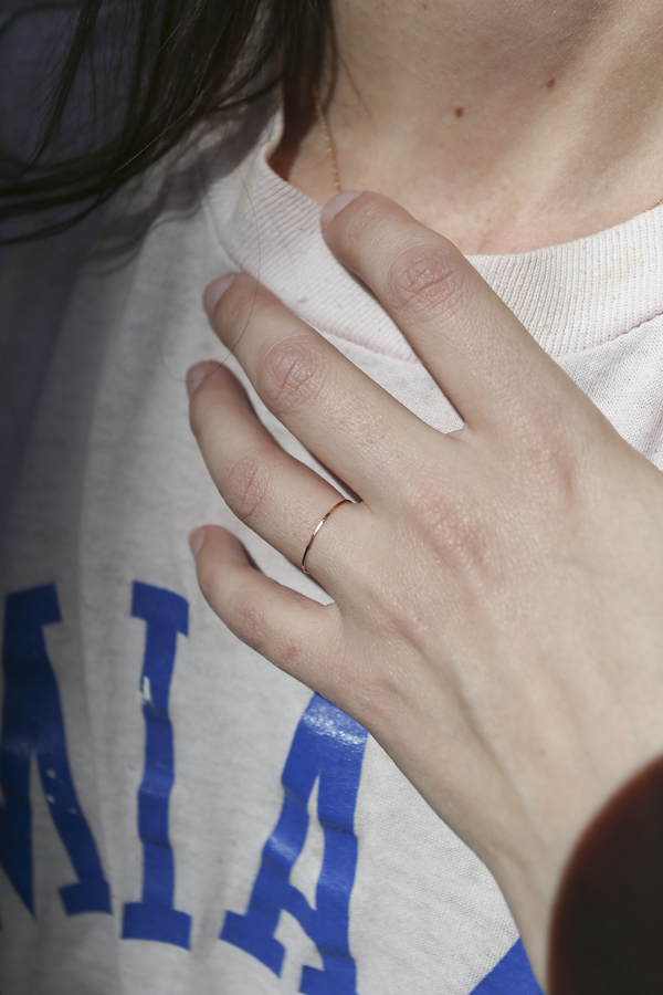 Grace Lee 14K Rose Gold Whisper Ring Grace Lee 14K Rose Gold Whisper Ring