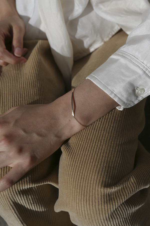 Grace Lee 14K Yellow Gold Bar Bracelet Grace Lee 14K Yellow Gold Bar Bracelet
