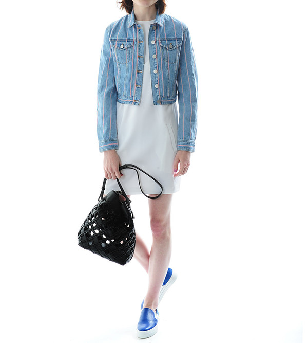 T By Alexander Wang - Poly Crepe Bra Strap Camisole Dress T By Alexander Wang - Poly Crepe Bra Strap Camisole Dress