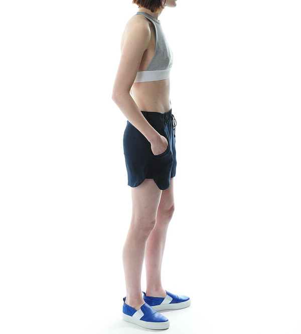 T By Alexander Wang Stretch Pique Sports Bra T By Alexander Wang Stretch Pique Sports Bra