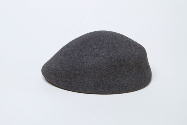 Clyde Sazy Hat in Charcoal Gray Wool Clyde Sazy Hat in Charcoal Gray Wool