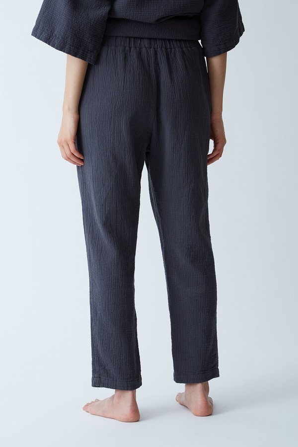 Black Crane Quilted Pant - Dark Black Crane Quilted Pant - Dark