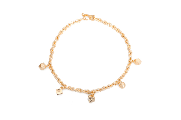 Psyche Geometries Multi Charm Necklace Psyche Geometries Multi Charm Necklace