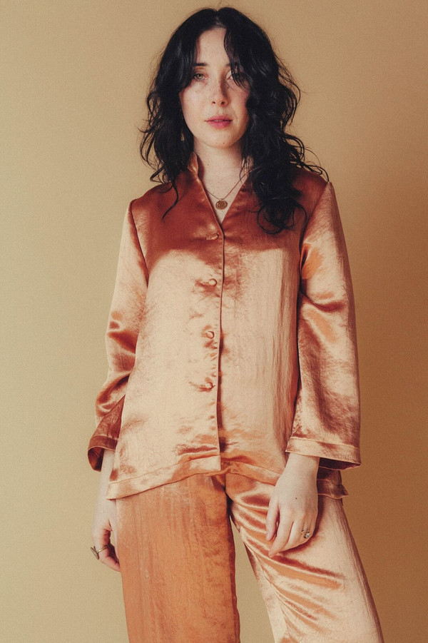 Lykke Wullf Button Up Pajama Top Lykke Wullf Button Up Pajama Top