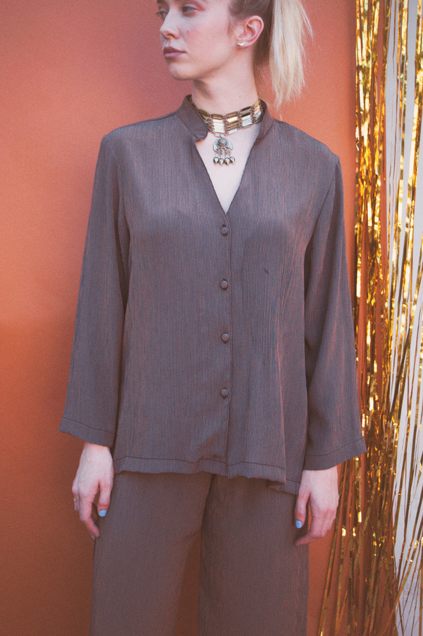 Lykke Wullf Button Up Pajama Top Lykke Wullf Button Up Pajama Top