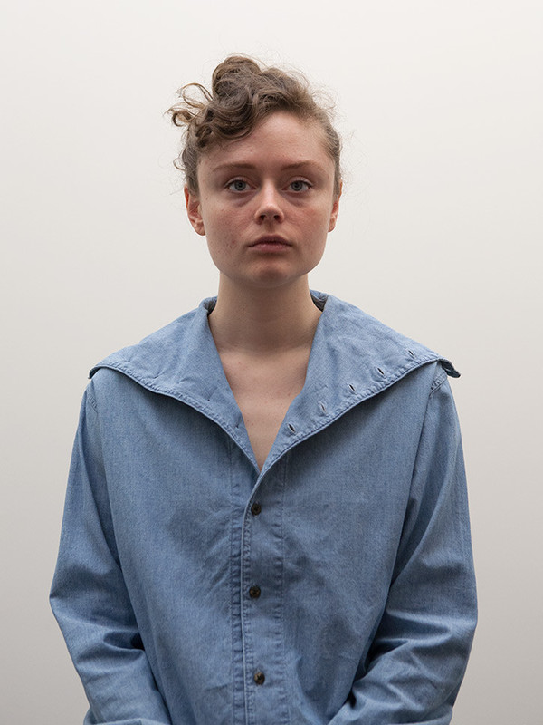 Kapital Chambray High Neck Shirt Kapital Chambray High Neck Shirt