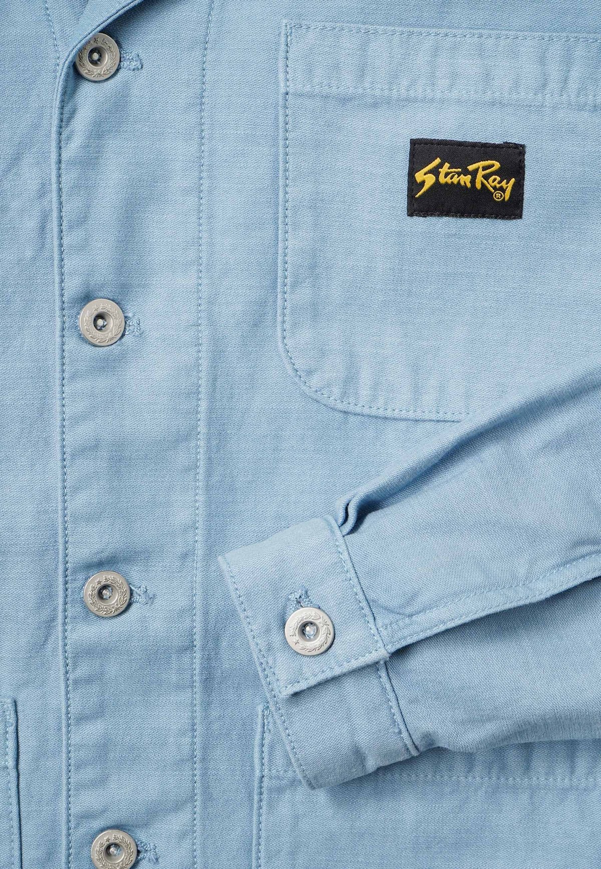 painters jacket blue