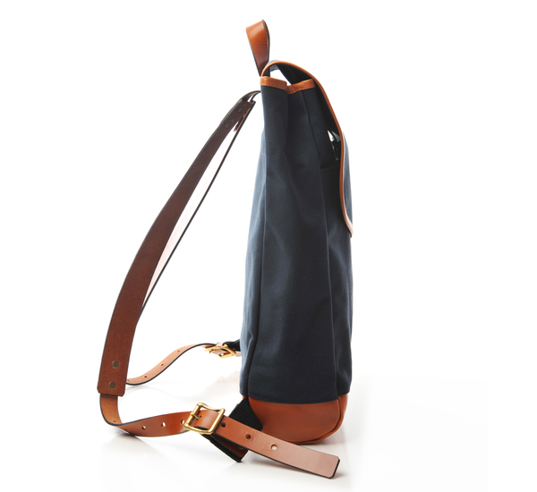 Southern Field Industries Indigo and Tan SF Rucksack Southern Field Industries Indigo and Tan SF Rucksack