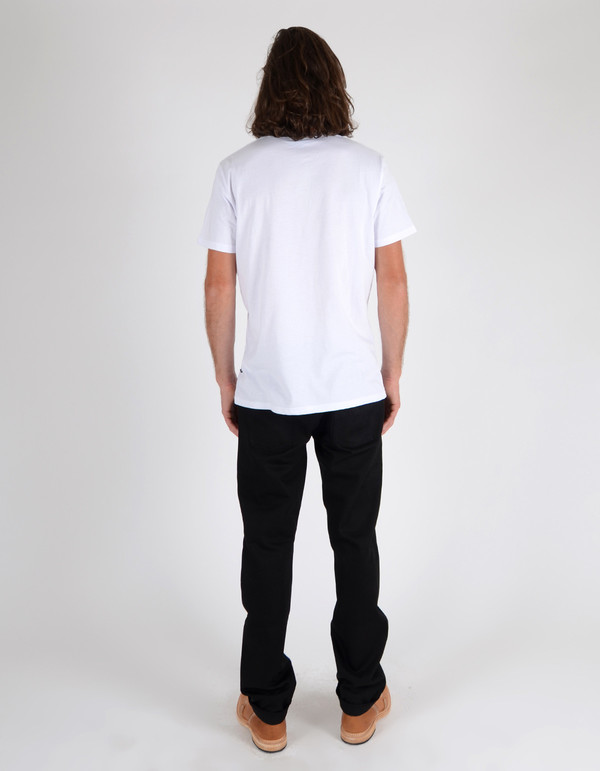 Men's Nudie Steady Eddie Organic Dry Black Men's Nudie Steady Eddie Organic Dry Black