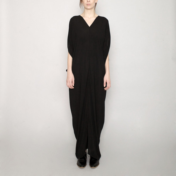 7115 by Szeki Signature Kimono Maxi Dress - Black 7115 by Szeki Signature Kimono Maxi Dress - Black