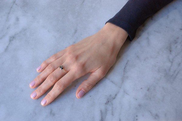 Olivia Kane Hidden 6-ray Star Sapphire Ring Olivia Kane Hidden 6-ray Star Sapphire Ring