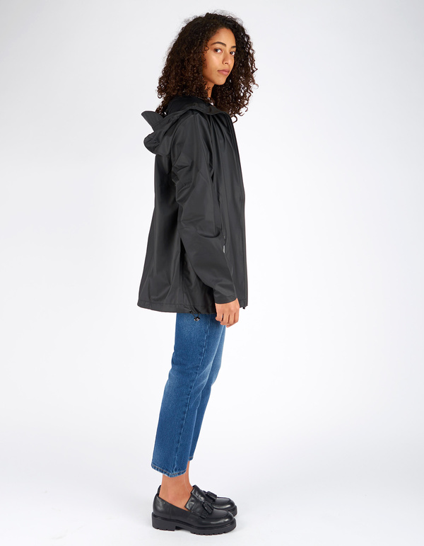 Rains Breaker Jacket Women's Black Rains Breaker Jacket Women's Black
