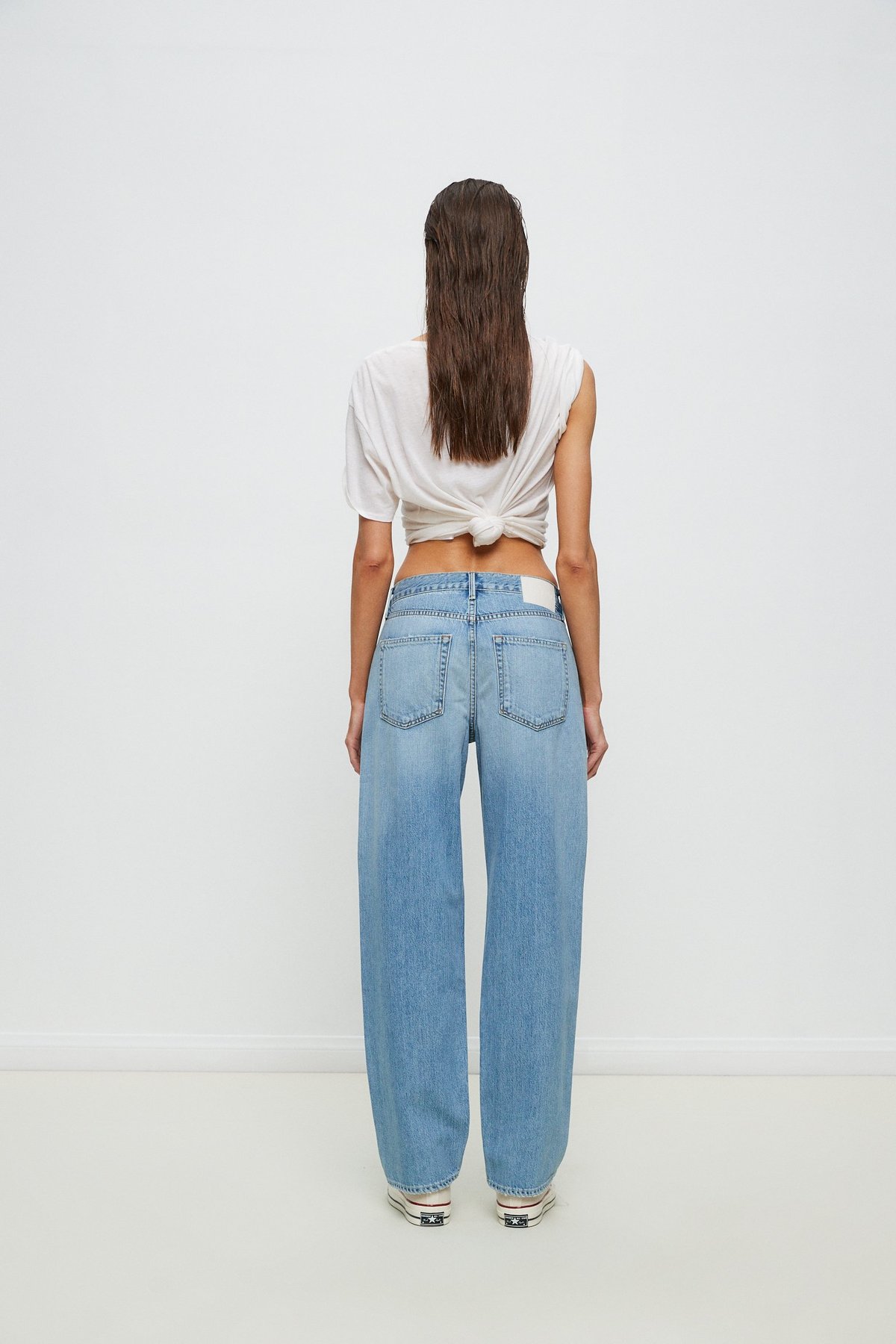 GRLFRND Bella Low Rise Boyfriend Jean 