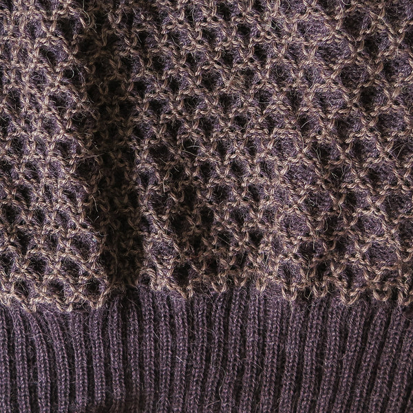 Erica Tanov alpaca funnel neck poncho Erica Tanov alpaca funnel neck poncho