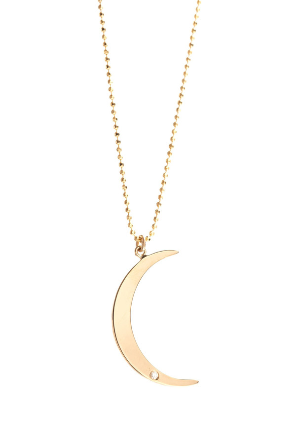 Ariel Gordon Crescent Moon Pendant Necklace Ariel Gordon Crescent Moon Pendant Necklace