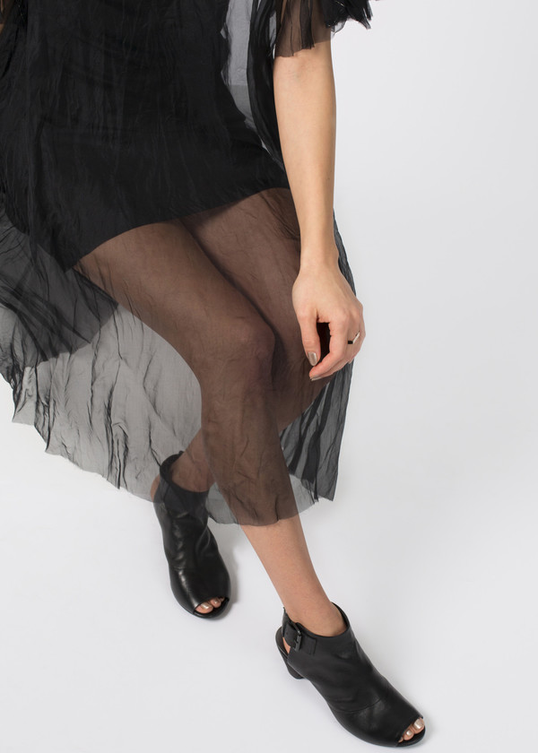 Louiza Babouryan Ruffle Sleeve Dress with Slip Louiza Babouryan Ruffle Sleeve Dress with Slip
