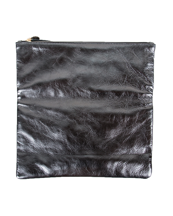 Clare V. Foldover Clutch in Gunmetal Clare V. Foldover Clutch in Gunmetal