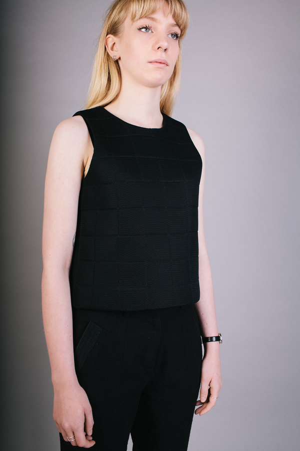 Livia Arena Quilted Spacer Tank Livia Arena Quilted Spacer Tank