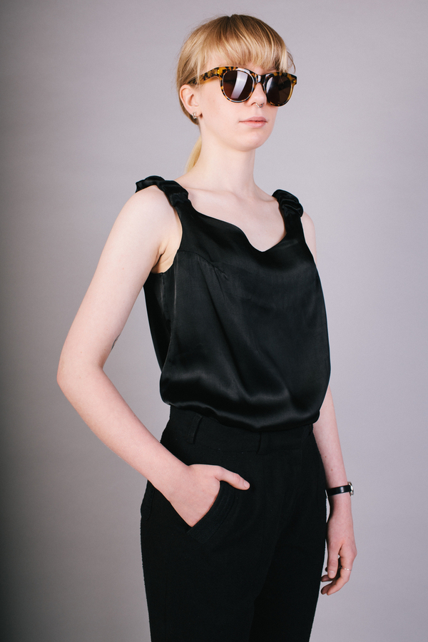Livia Arena Scrunchy Shoulder Top Livia Arena Scrunchy Shoulder Top