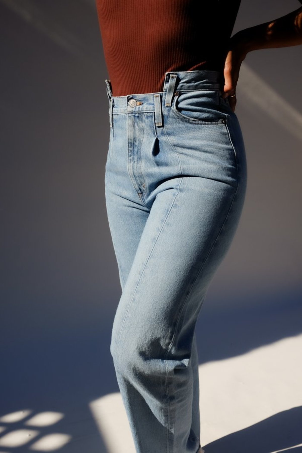 AGOLDE PIECED ANGLE JEAN - MATRIX 