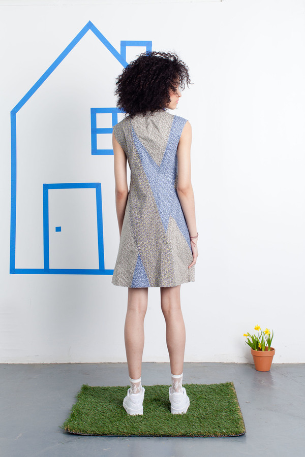 CF. Goldman Pieced Dress CF. Goldman Pieced Dress