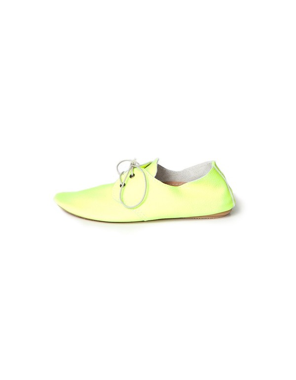 ANNIEL DERBY NEON GIALLO SHOE ANNIEL DERBY NEON GIALLO SHOE