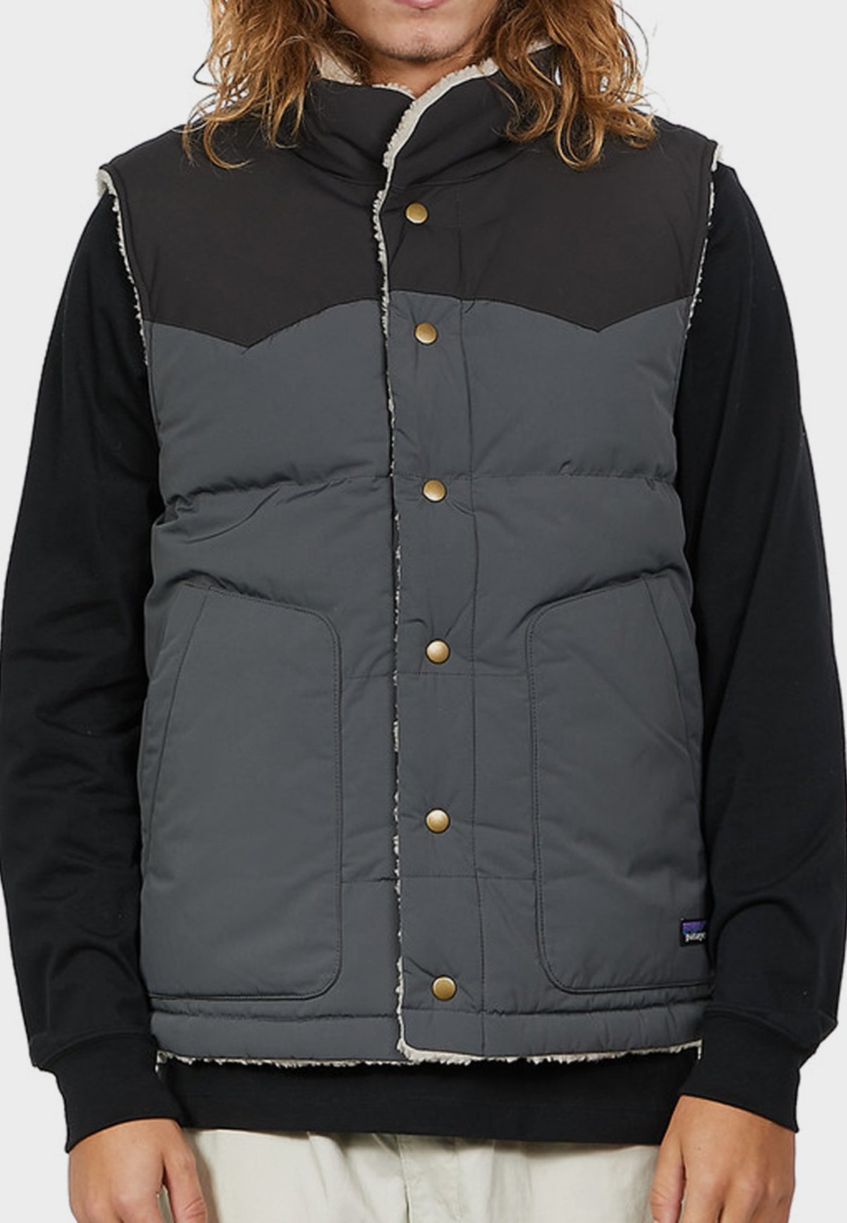 Patagonia Reversible Bivy Down Vest 