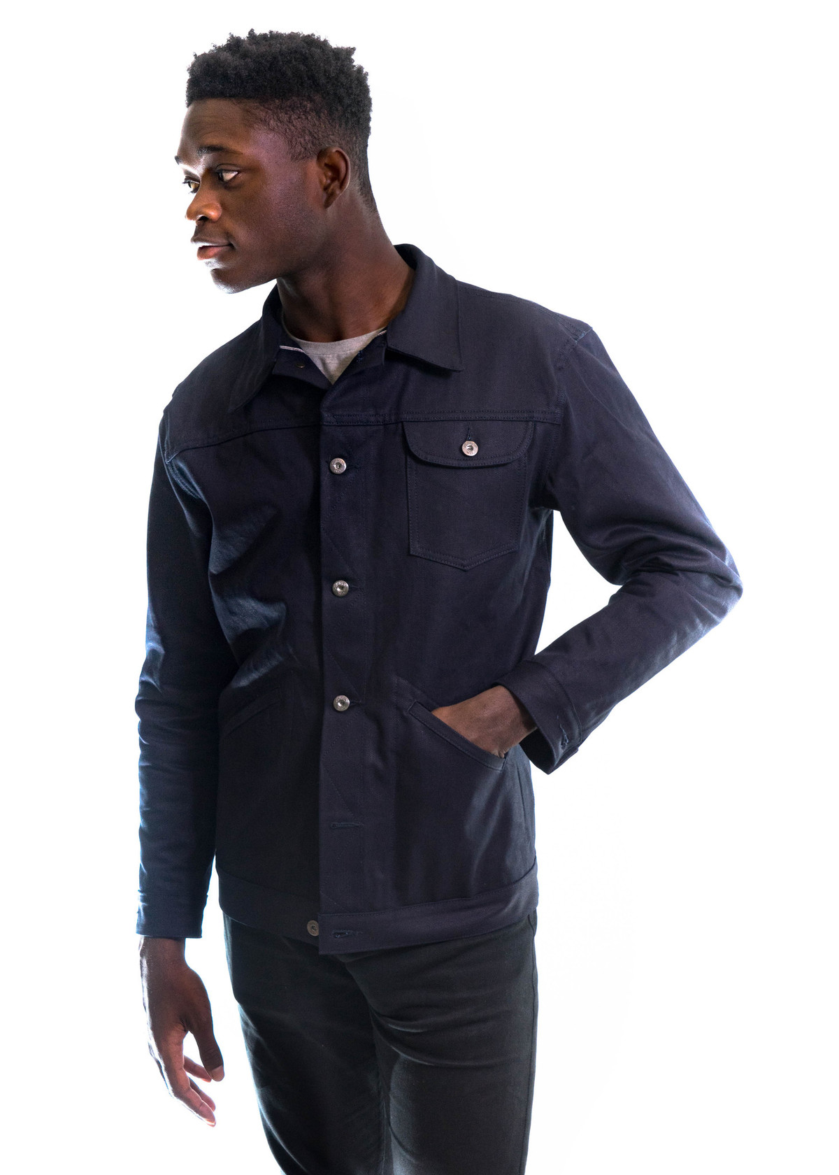 3sixteen shadow selvedge jacket